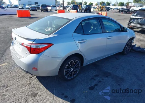 2014 Toyota Corolla S Plus из США, поврежденный, VIN 5YFBURHE1EP170396